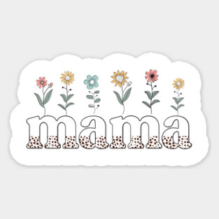 Floral Mama design Magnet
