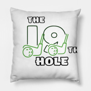 The 19th Hole Pillow
