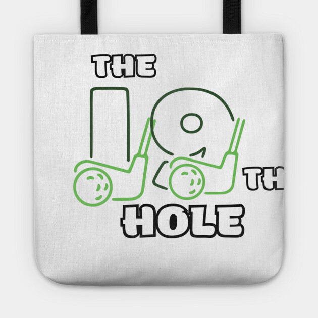 The 19th Hole Tote by Low Life Shirts