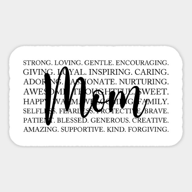 Mom: A Collection of Love Magnet by UrbanLifeApparel