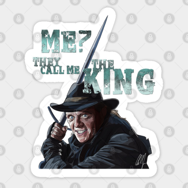 The World's End: They Call Me The King Sticker by 51Deesigns