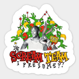 90s Rabbit Basketball Look Classic T-Shirt Sticker