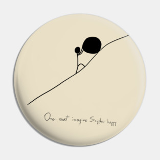 Sisyphus Albert Camus Pin