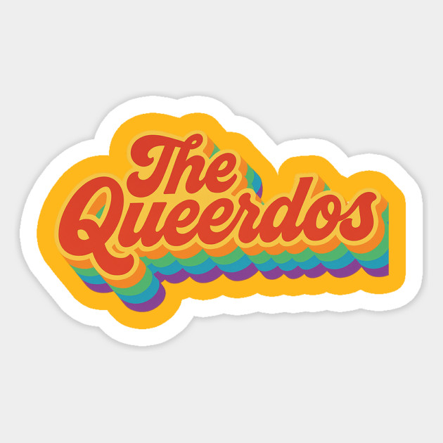The Queerdos Sticker by Margin's Store