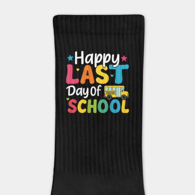 Happy Last Day Of School – Fun Teacher Student Celebration Design by ArtistTee ⭐⭐⭐⭐⭐