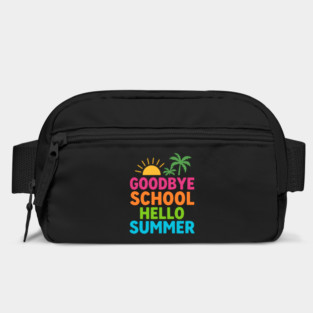 Goodbye School Hello Summer – Fun Last Day of School Tropical Design Bag