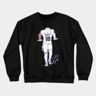 Justin Jefferson The Silencer Crewneck Sweatshirt