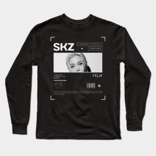 SKZ Stray Kids Felix Long Sleeve T-Shirt
