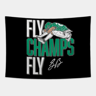 Saquon Barkley Fly Champs Fly Tapestry