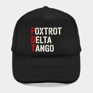 Foxtrot Delta Tango Hat