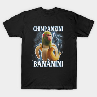 Chimpanzini Bananini Meme T-Shirt