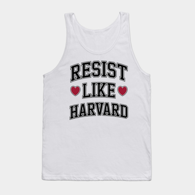Resist Like Harvard Tank Top by UrbanLifeApparel
