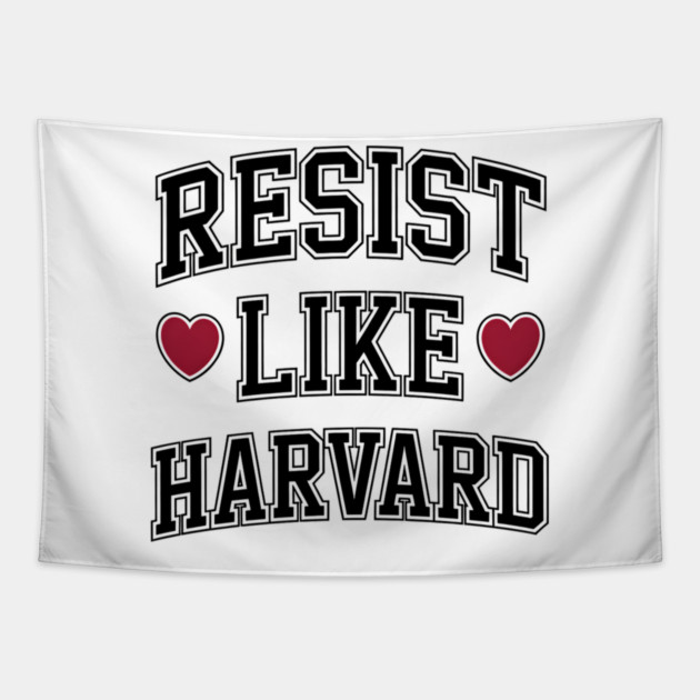 Resist Like Harvard Tapestry by UrbanLifeApparel