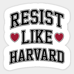 Resist Like Harvard Magnet