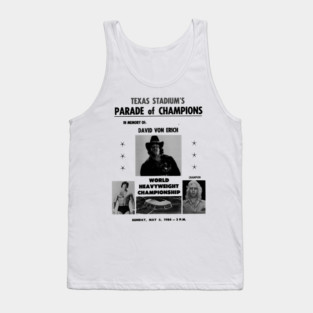 David Von Erich Memorial Parade of Champions Tank Top