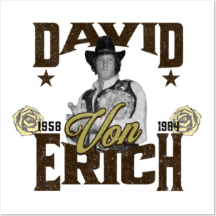 David Von Erich Memorial Posters and Art