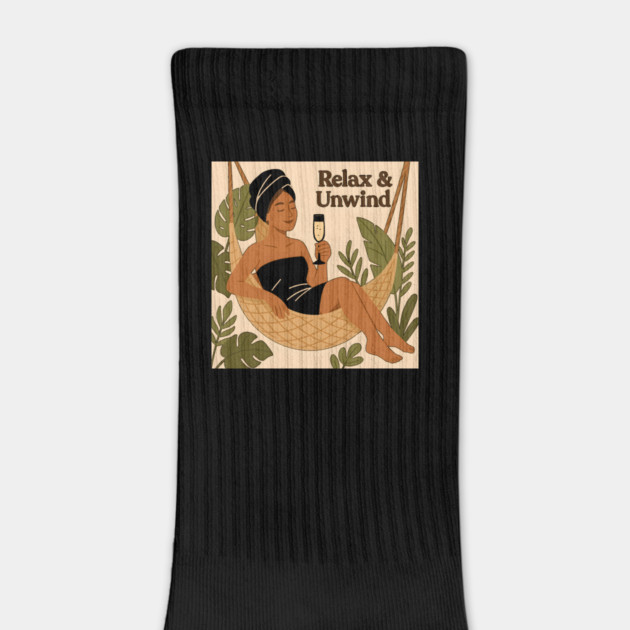 Relax And Unwind Wellness Mindfulness Gift by Koraful