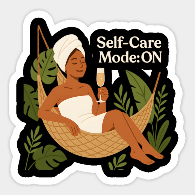 Wellness Self Care Mode Magnet by Koraful