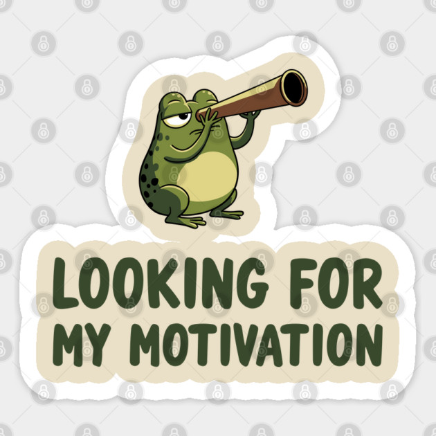 Looking For My Motivation Lazy Day Sarcasm Sticker by Anticorporati