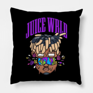Flowers World Juice Wrld Logo Pillow