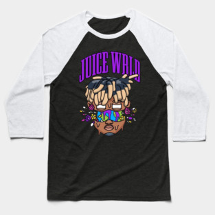 Flowers World Juice Wrld Logo Baseball T-Shirt