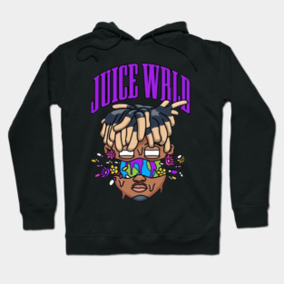 Flowers World Juice Wrld Logo Hoodie