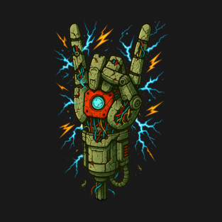 RAISE THE HORNS! CYBORG T-Shirt