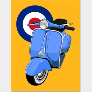 vespa Posters and Art