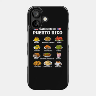 Puerto Rico Foods Phone Case