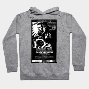 Blade Runner - Newspaper Poster Hoodie
