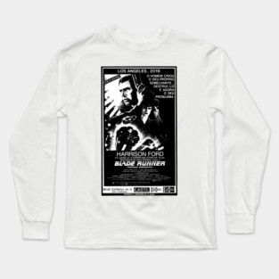 Blade Runner - Newspaper Poster Long Sleeve T-Shirt