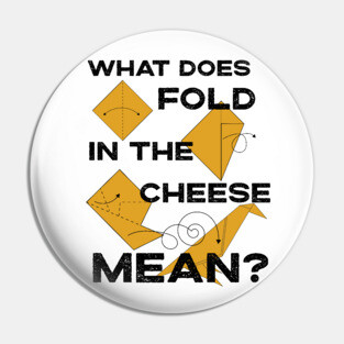 What Does Fold The Cheese in MEAN? Schitt's Creek Cooking with David Rose and Moira Rose Pin