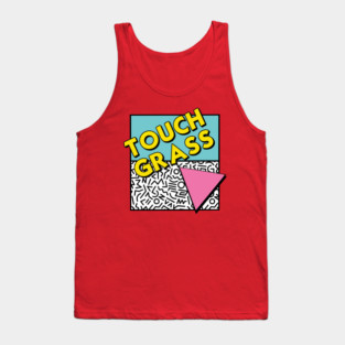 Touch Grass Tank Top