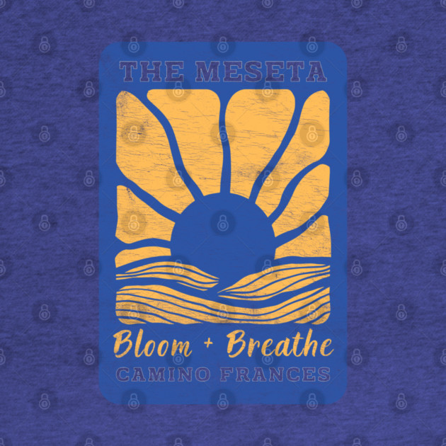 The Meseta on the Camino Sunflower Edition by Camp Happy Hour