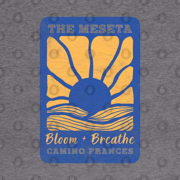 The Meseta on the Camino Sunflower Edition by Camp Happy Hour