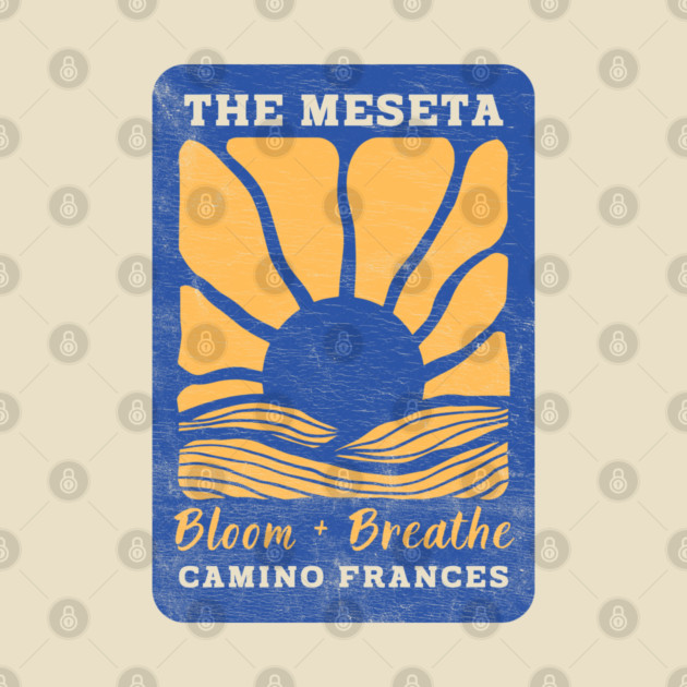 The Meseta on the Camino Sunflower Edition by Camp Happy Hour