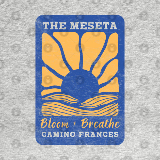 The Meseta on the Camino Sunflower Edition by Camp Happy Hour