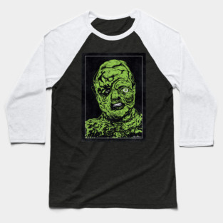 THE TOXIC AVENGER (Monochrome) Baseball T-Shirt