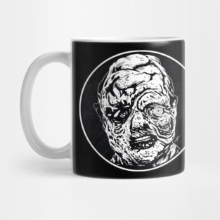 THE TOXIC AVENGER (Circle Black and White) Mug