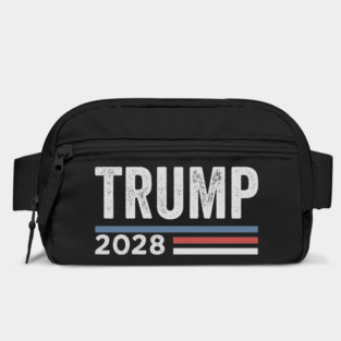 Trump 2028 Distressed Retro Campaign Style Political Design Bag
