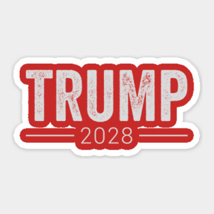 Trump 2028 Sticker