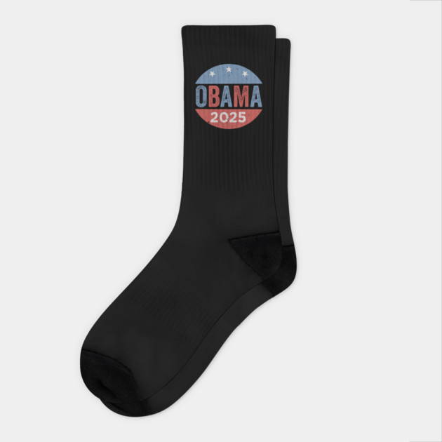 Obama For President 2028 Obama 2028 Socks by ArtistTee ⭐⭐⭐⭐⭐