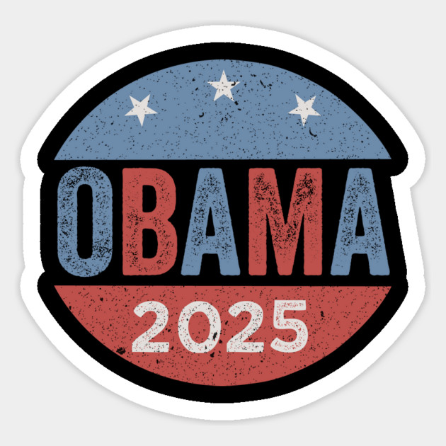 Obama For President 2028 Obama 2028 Sticker by ArtistTee ⭐⭐⭐⭐⭐