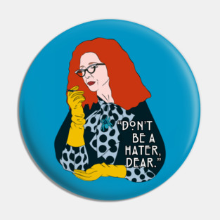 Myrtle Snow's Warning Pin