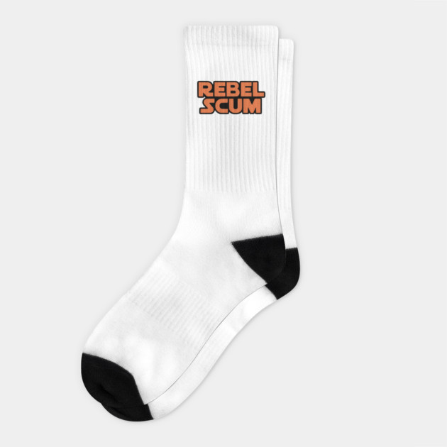Rebel Scum Socks by Silly Me Studio