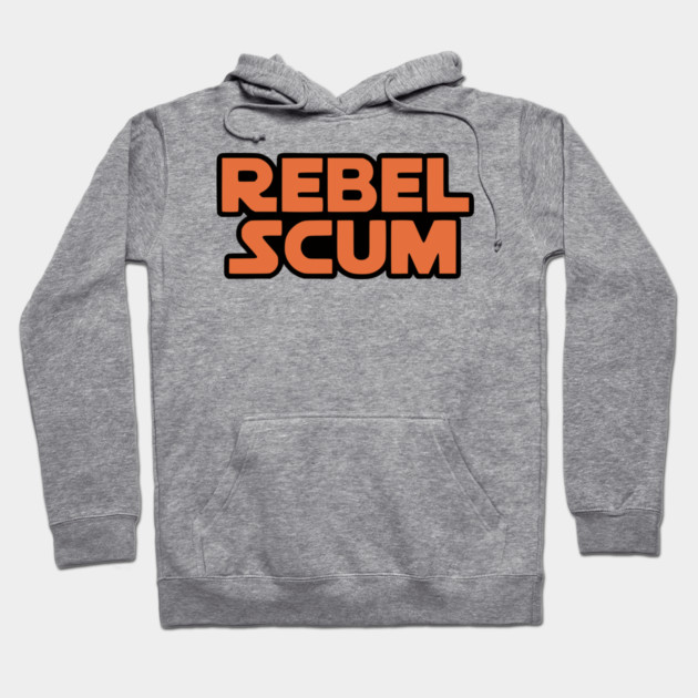 Rebel Scum Hoodie by Silly Me Studio