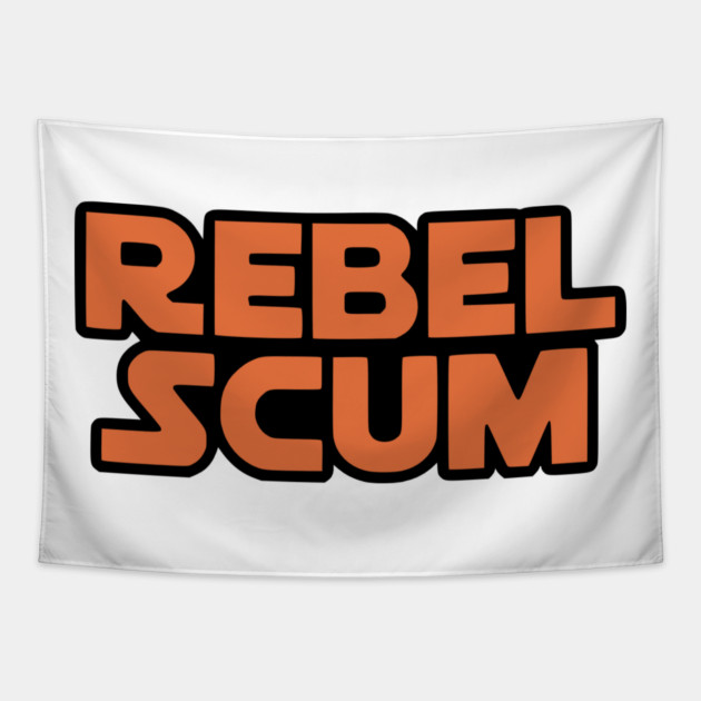 Rebel Scum Tapestry by Silly Me Studio