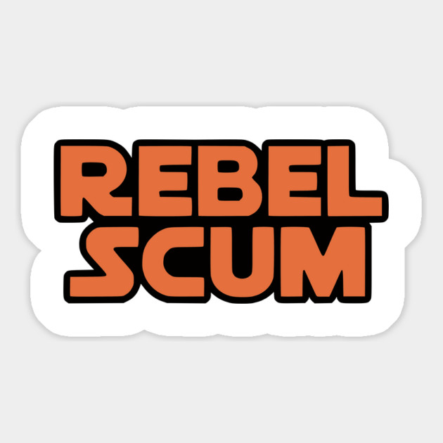 Rebel Scum Magnet by Silly Me Studio