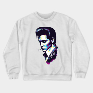 elvis retro Crewneck Sweatshirt