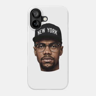 Malcolm X New York Phone Case
